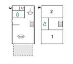 Grundriss - Ferienhaus Fernweh Olpenitz - Top-Hundeurlaub