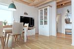 Wohnzimmer - Ferienhaus Maranatha Olpenitz - Top-Hundeurlaub