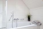 Badezimmer - Ferienhaus Maranatha Olpenitz - Top-Hundeurlaub