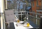 Balkon - Ostseewelle Ferienwohnung 13 - Top-Hundeurlaub