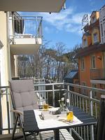 Balkon - Ostseewelle Ferienwohnung 13 - Top-Hundeurlaub