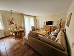 Wohnzimmer - Ostseewelle Ferienwohnung 13 - Top-Hundeurlaub