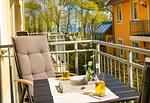 Balkon - Ostseewelle Ferienwohnung 13 - Top-Hundeurlaub