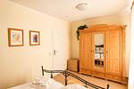 Schlafzimmer - Ostseewelle Ferienwohnung 13 - Top-Hundeurlaub