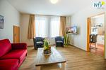 Wohnzimmer - Ferienwohnung 3 - Top-Hundeurlaub
