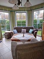 Wohnzimmer - Ferienwohnung Strandkoje - Top-Hundeurlaub