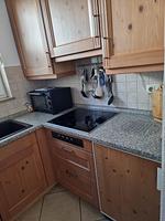 Küche / Küchenzeile - Ferienwohnung Strandkoje - Top-Hundeurlaub