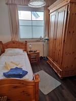 Schlafzimmer - Ferienwohnung Strandkoje - Top-Hundeurlaub