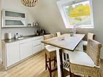Küche / Küchenzeile - Haus Diana Wohnung Molenfeuer und Waldblick - Top-Hundeurlaub