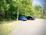 Parkplatz - Haus Diana Wohnung Molenfeuer und Waldblick - Top-Hundeurlaub