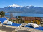 Balkon mit Sonnenliege und toller Aussicht auf Berge - Augusta - Top-Hundeurlaub