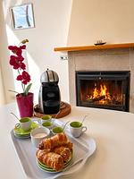 entspannte Atmosphäre zum Frühstücken - Augusta - Top-Hundeurlaub