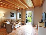 Wohnzimmer - Ferienpark Seepferdchen, Haus Usedom 26c - Top-Hundeurlaub