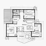 Grundriss - Ferienhaus Typ C - Top-Hundeurlaub