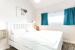 Schlafzimmer - Ferienhaus "Strandgeflüster" Schönberg - Holm - Top-Hundeurlaub