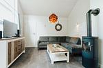 Wohnzimmer - Ferienhaus "Strandgeflüster" Schönberg - Holm - Top-Hundeurlaub