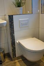 Badezimmer - Ferienhaus "Marie II" Schönberg - Holm - Top-Hundeurlaub