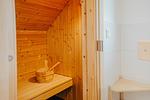 Sauna - Ferienhaus "Sorgenfrei" Schönberg - Holm - Top-Hundeurlaub