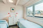 Schlafzimmer - Ferienhaus "Sorgenfrei" Schönberg - Holm - Top-Hundeurlaub