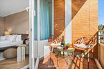 Balkon - Ferienwohnung Margaritha List auf Sylt - Top-Hundeurlaub