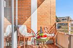 Balkon - Ferienwohnung Margaritha List auf Sylt - Top-Hundeurlaub