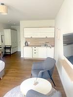 Küche / Küchenzeile - Appartement 37 - Top-Hundeurlaub