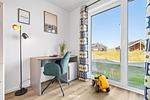Schlafzimmer - Ferienwohnung Tüddelbüddel Olpenitz - Top-Hundeurlaub