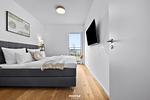 Schlafzimmer - Ferienwohnung Ostseerauschen, App. 20 Olpenitz - Top-Hundeurlaub