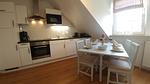 Wohn-/ Essbereich - Rapsspeicher Ferienwohnung im Landlust Osterwarf - Top-Hundeurlaub