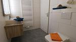Badezimmer - Rapsspeicher Ferienwohnung im Landlust Osterwarf - Top-Hundeurlaub