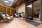 Terrasse - StrandLiebeDuhnen - Top-Hundeurlaub