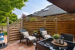 Terrasse - StrandLiebeDuhnen - Top-Hundeurlaub