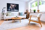 Wohnzimmer - Meereszauber - Top-Hundeurlaub