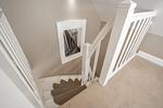 Treppe vom Schlafzimmer ins Wohnzimmer - Haus am Strand - Top-Hundeurlaub
