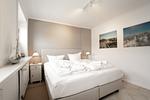 Schlafzimmer EG - Dünen-Cottage - Top-Hundeurlaub