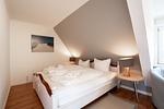 Schlafzimmer OG - Dünen-Cottage - Top-Hundeurlaub
