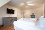 Hauptschlafzimmer OG - Dünen-Cottage - Top-Hundeurlaub