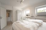 Schlafzimmer EG - Dünen-Cottage - Top-Hundeurlaub