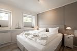 Schlafzimmer EG - Dünen-Cottage - Top-Hundeurlaub