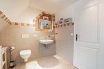 Badezimmer OG - Dünen-Cottage - Top-Hundeurlaub