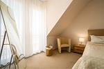 Schlafzimmer - Ferienappartement Nebelzauber 4 mit Sauna - Top-Hundeurlaub