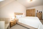 Schlafzimmer - Ferienappartement Nebelzauber 4 mit Sauna - Top-Hundeurlaub