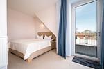 Schlafzimmer - Ferienappartement Nebelzauber 4 mit Sauna - Top-Hundeurlaub