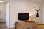 SA14_Blick Glockenturm_Wohnzimmer_TV - Harzauszeit Andreasberg - Top-Hundeurlaub