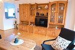 Wohnzimmer - Ferienwohnung Ebbe - Top-Hundeurlaub
