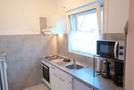 Küche / Küchenzeile - Ferienwohnung Ebbe - Top-Hundeurlaub