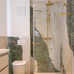 Ferienwohnung Salz/Haus Queller in Wittdün/Amrum   Toilette und leicht begehbare Dusche - Salz - Das Queller - Top-Hundeurlaub