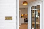 Ferienwohnung Wiese/Haus Queller in Wittdün/Amrum   Haupteingang zur offenen Wohnküche - Wiese - Das Queller - Top-Hundeurlaub