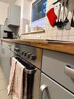 Küche / Küchenzeile - Ferienhaus Boddenperle in Glowe - Top-Hundeurlaub