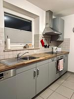 Küche / Küchenzeile - Ferienhaus Boddenperle in Glowe - Top-Hundeurlaub